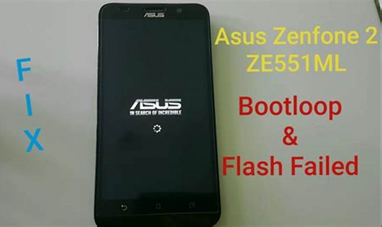 Cara Flash Asus Zenfone 2 ZE551ML Mudah dan Cepat