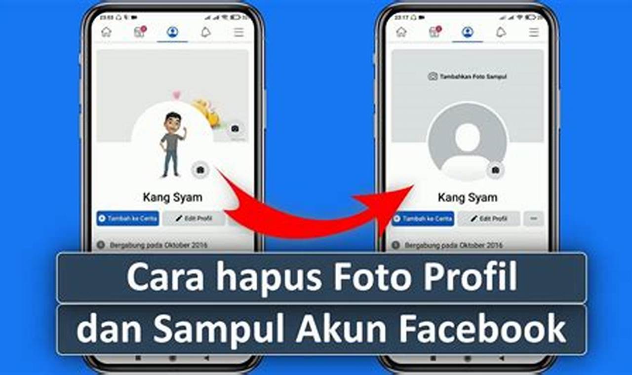 Cara Mudah Hapus Foto Profil Facebook