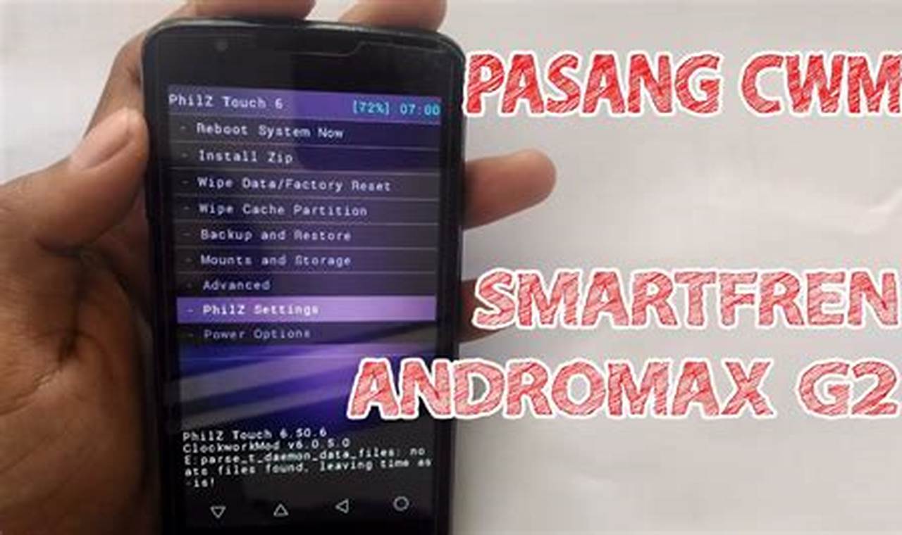 Cara Pasang CWM Andromax G2 Lewat PC: Panduan Cepat dan Mudah