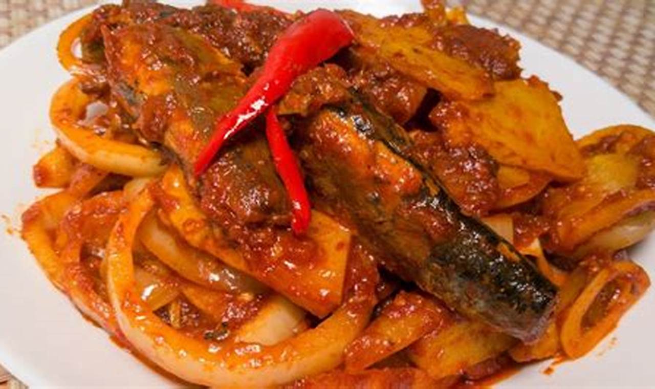 Rahasia Kelezatan Sambal Sardin: Panduan Memasak yang Menggugah Selera