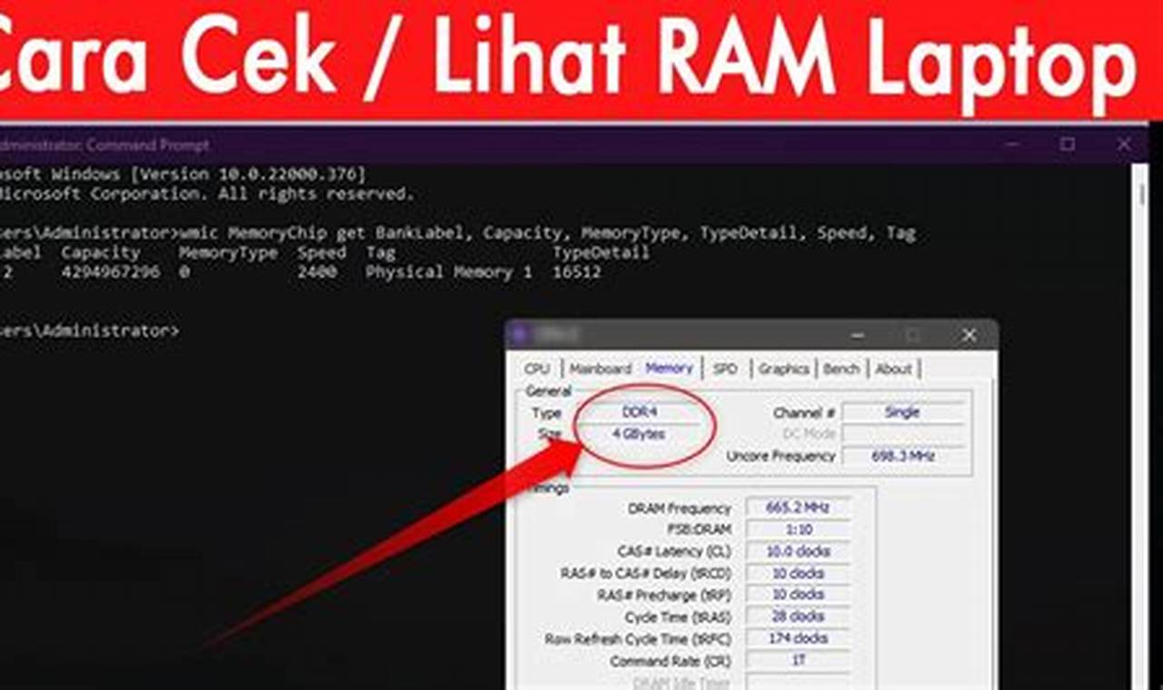 Panduan Lengkap: Cara Melihat RAM Laptop Anda dengan Mudah
