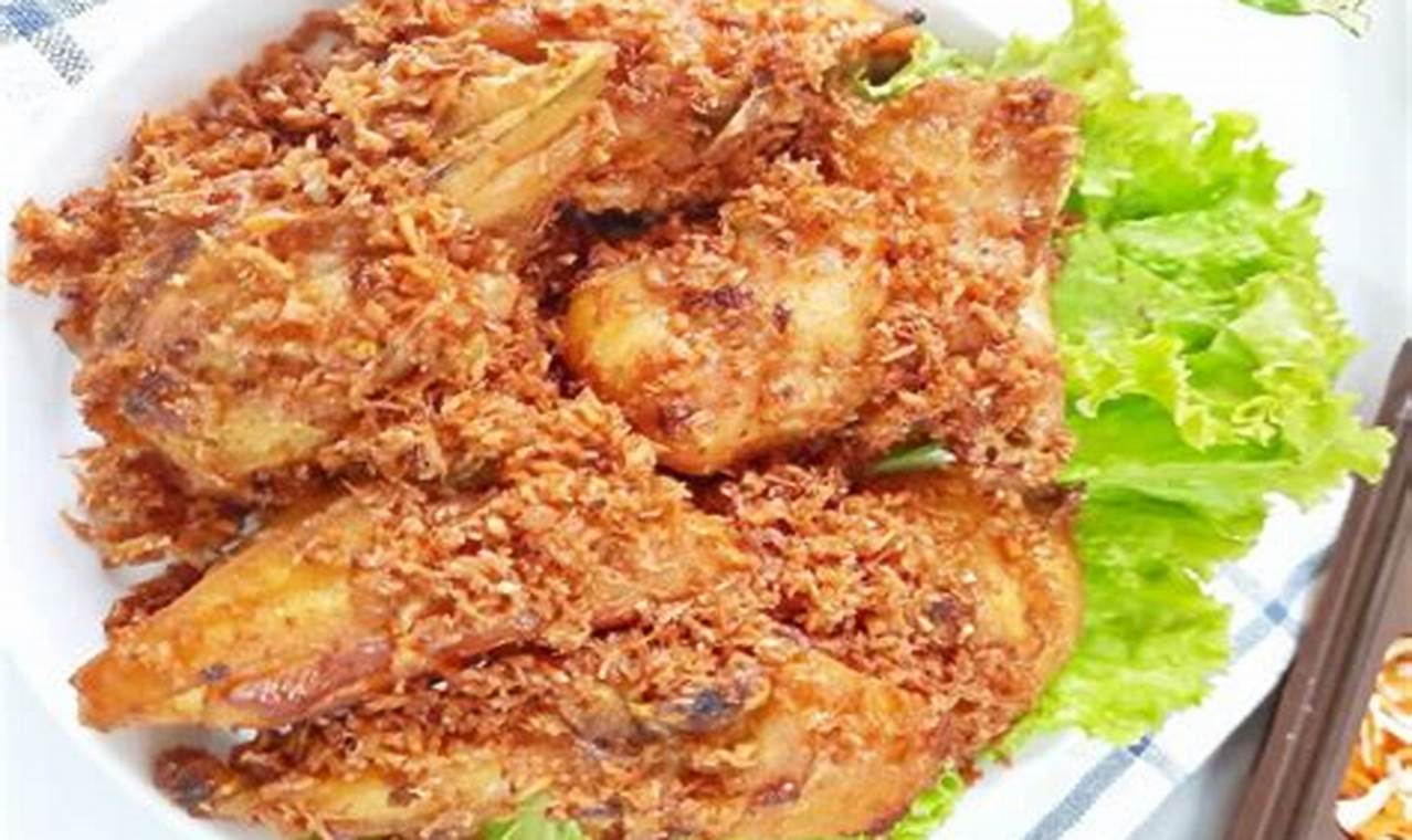 Resep Ayam Serundeng Kelapa Kering: Rahasia Kelezatan Tradisional Indonesia