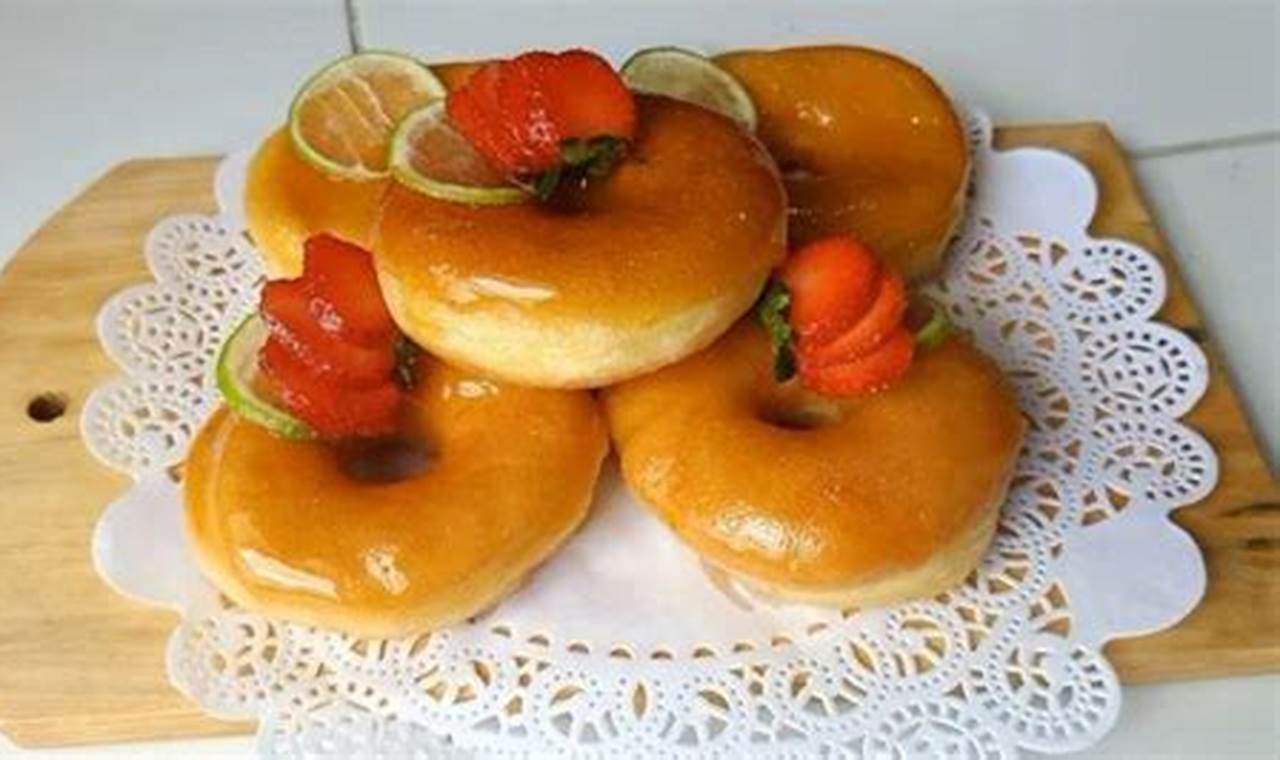 Resep Donat Super Praktis dari Bahan Seadanya