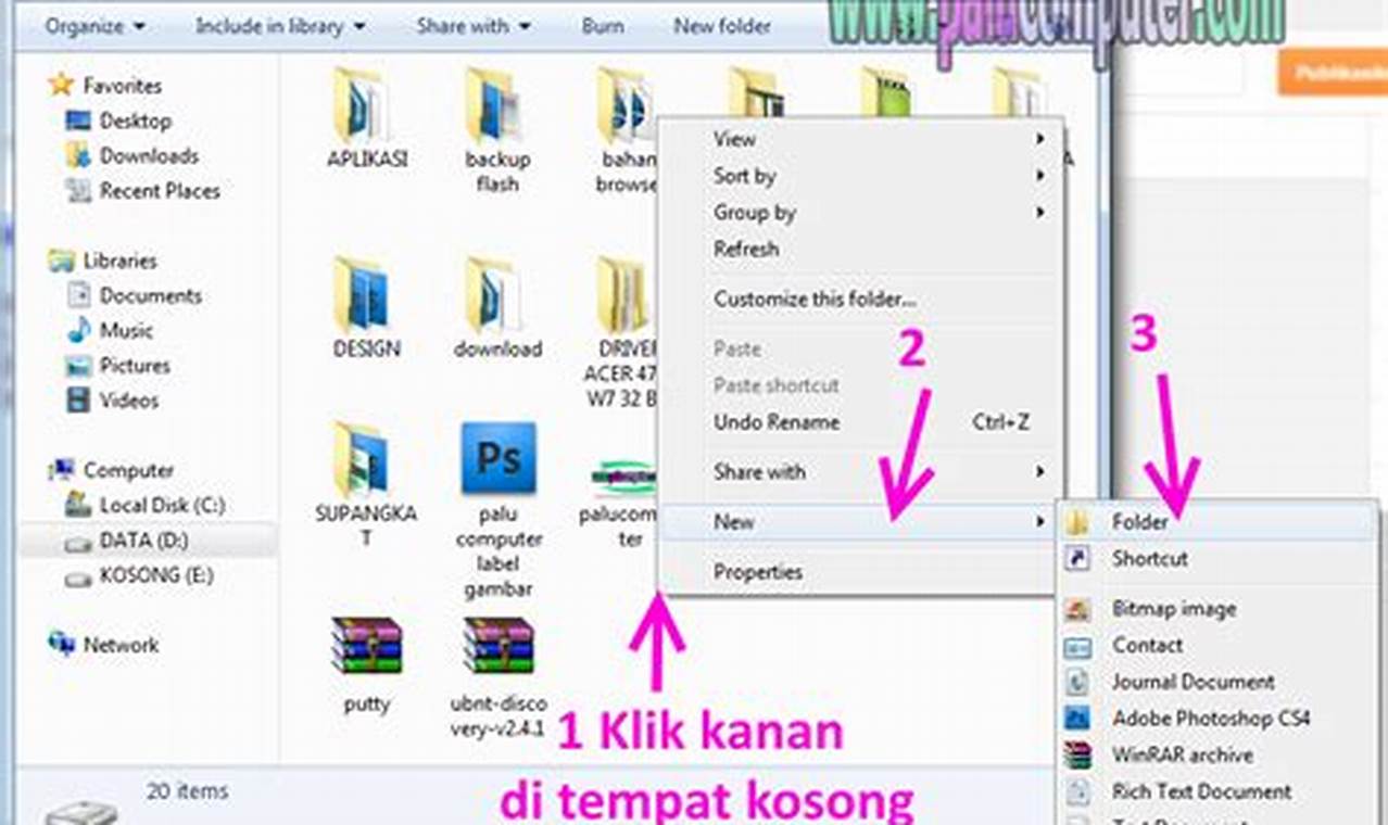 Cara Cepat Bikin Folder Baru di Komputer, Dijamin Mudah!