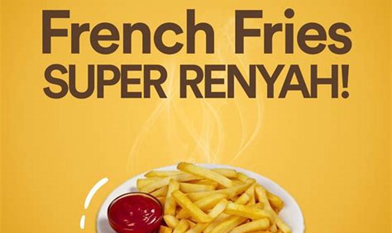 Rahasia Tak Terungkap untuk French Fries Beku yang Sempurna, Nikmati Penemuan yang Menggugah Selera!