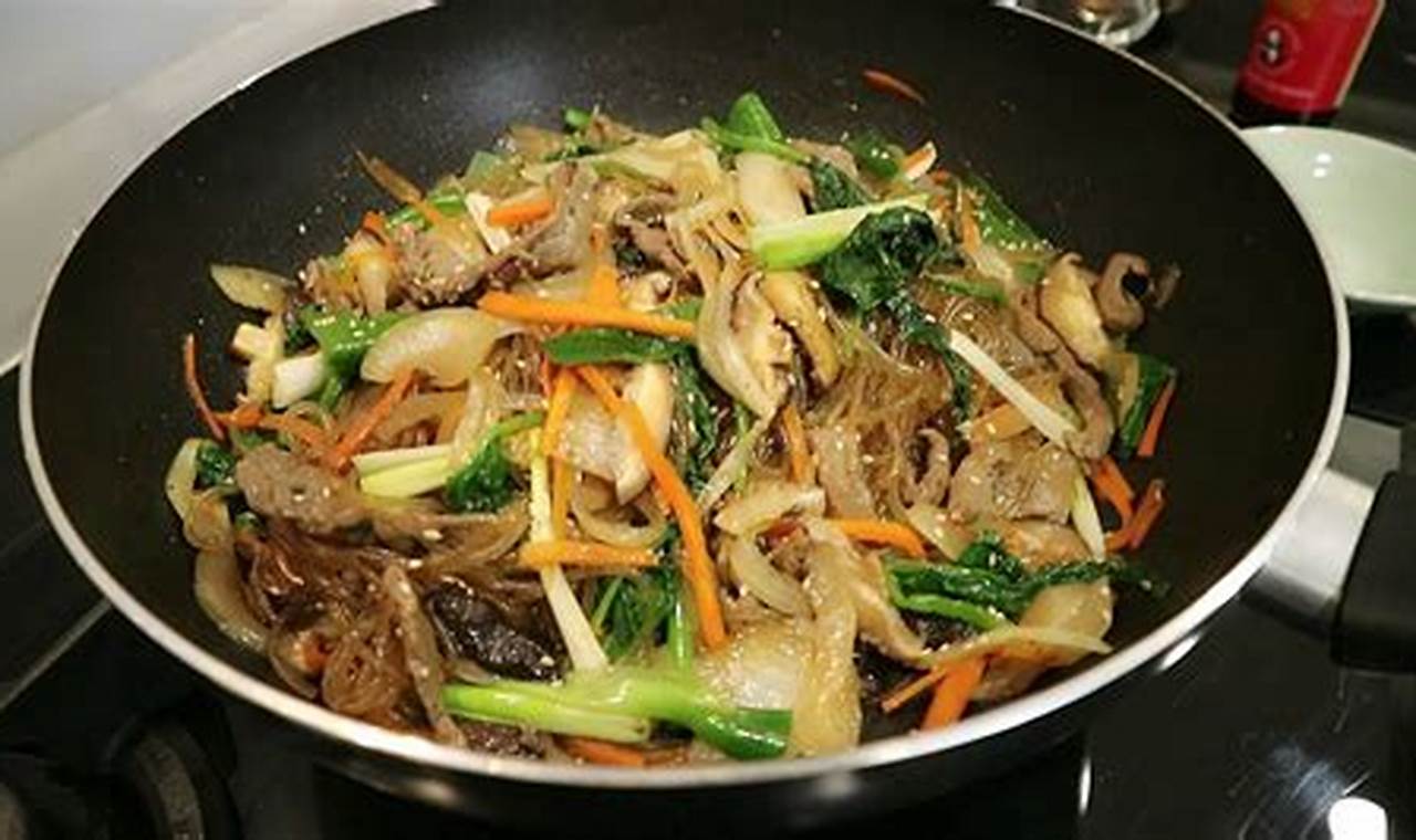 Resep Japchae: Rahasia Kelezatan yang Tak Terungkap