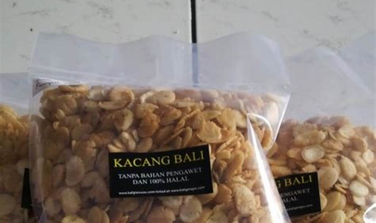 Resep Oven Kacang Bali: Rahasia Membuat Camilan Gurih dan Renyah