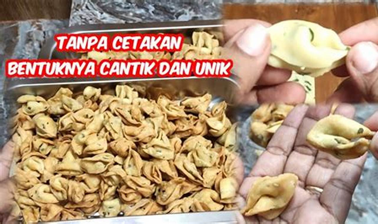 Rahasia Kue Bawang Renyah Tanpa Cetakan, Buktikan Kelezatanya!