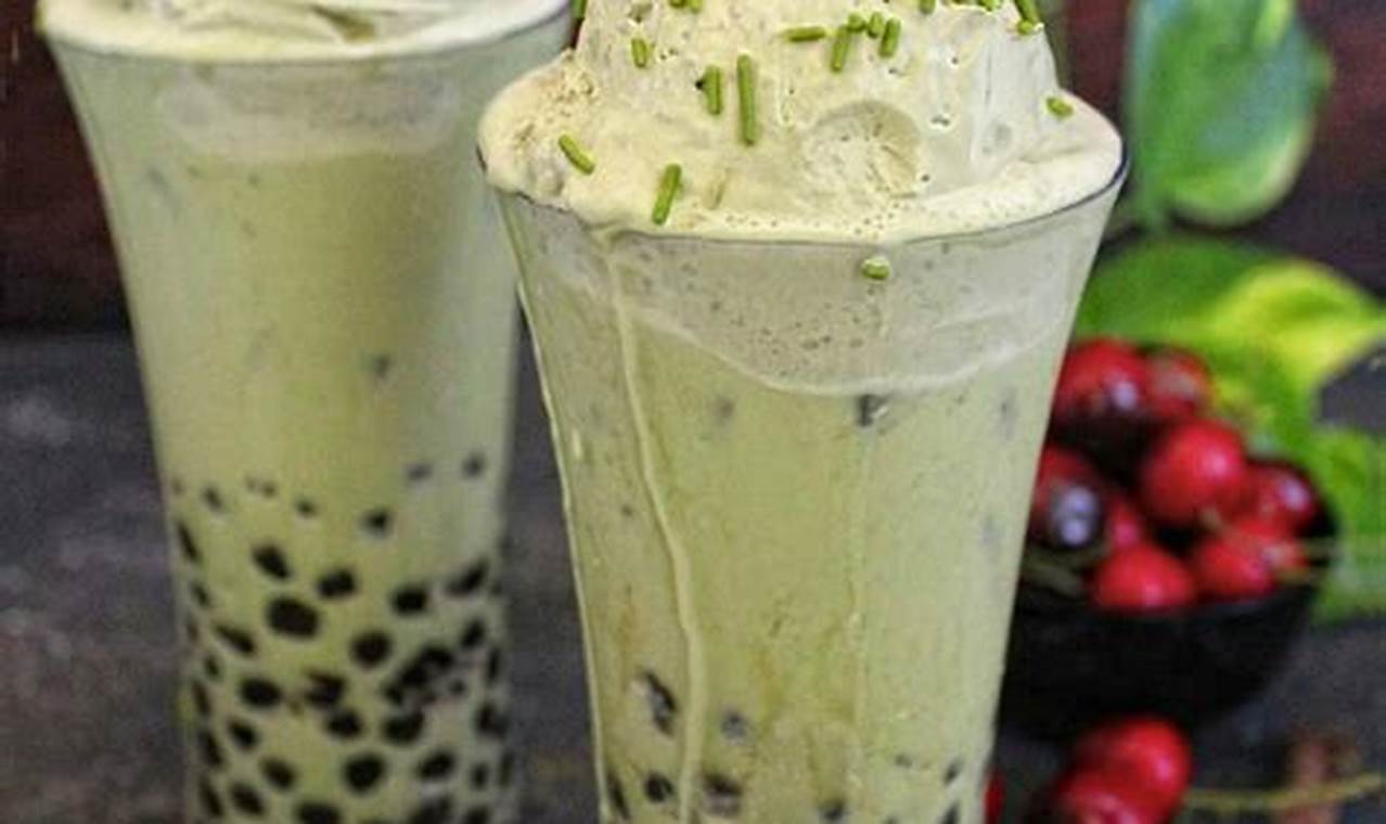 Resep Minuman Boba: Rahasia Kenikmatan yang Menanti Anda