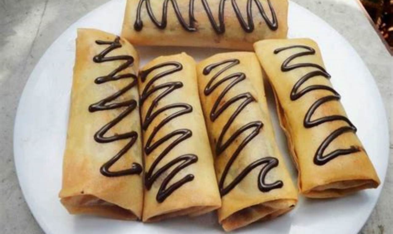 Resep Rahasia Pisang Coklat Kulit Lumpia: Renyah, Lumer, Bikin Nagih!