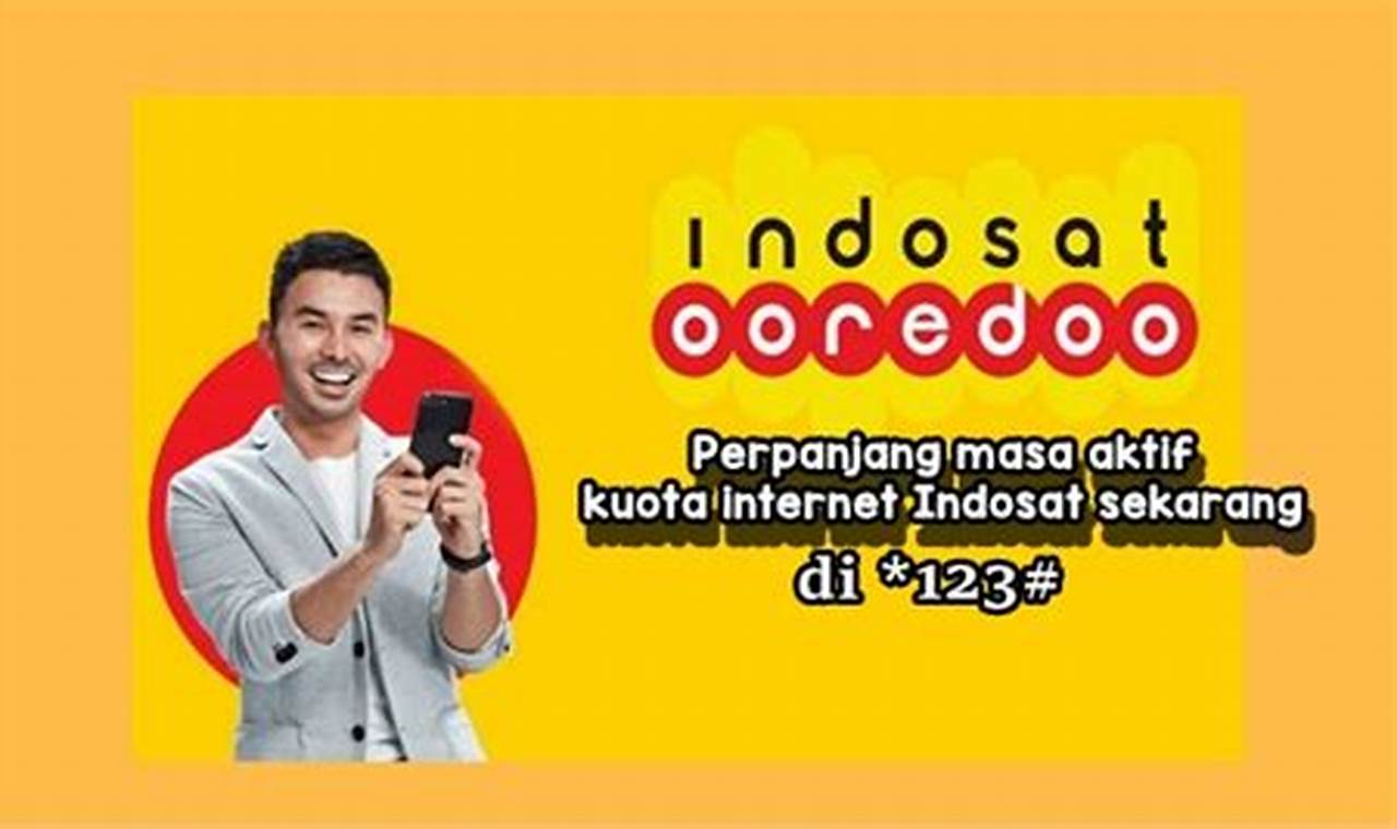 Cara Perpanjang Masa Aktif Kuota Indosat Pakai Pulsa