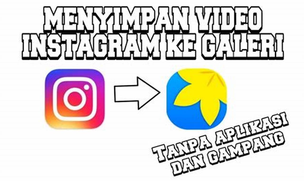 Cara Mudah Download Video Instagram