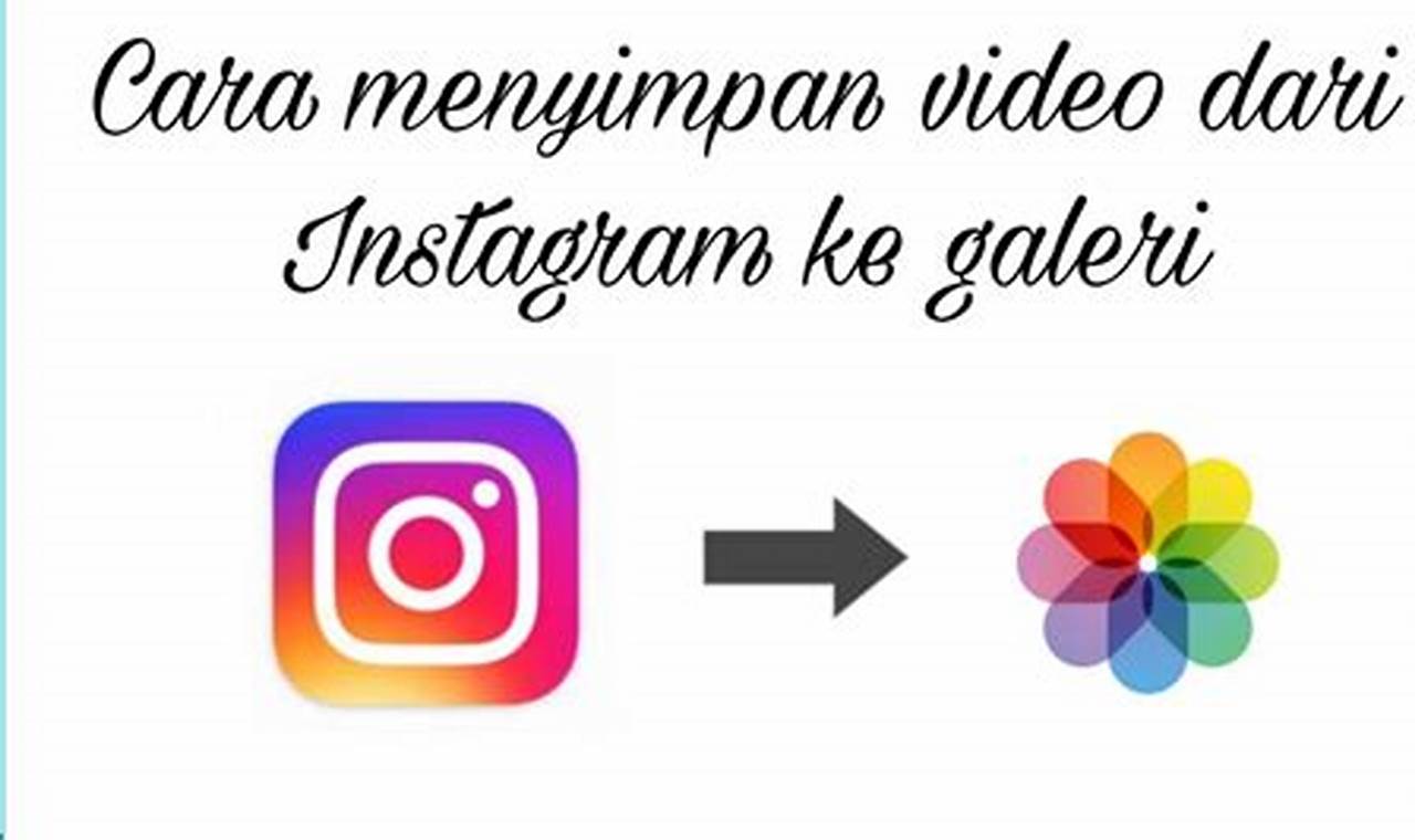 Cara Mudah Simpan Video Instagram, Dijamin Anti Ribet!