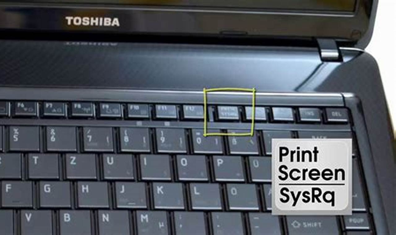 Panduan Lengkap: Screenshot Laptop Toshiba, Temukan Rahasia Tersembunyi!