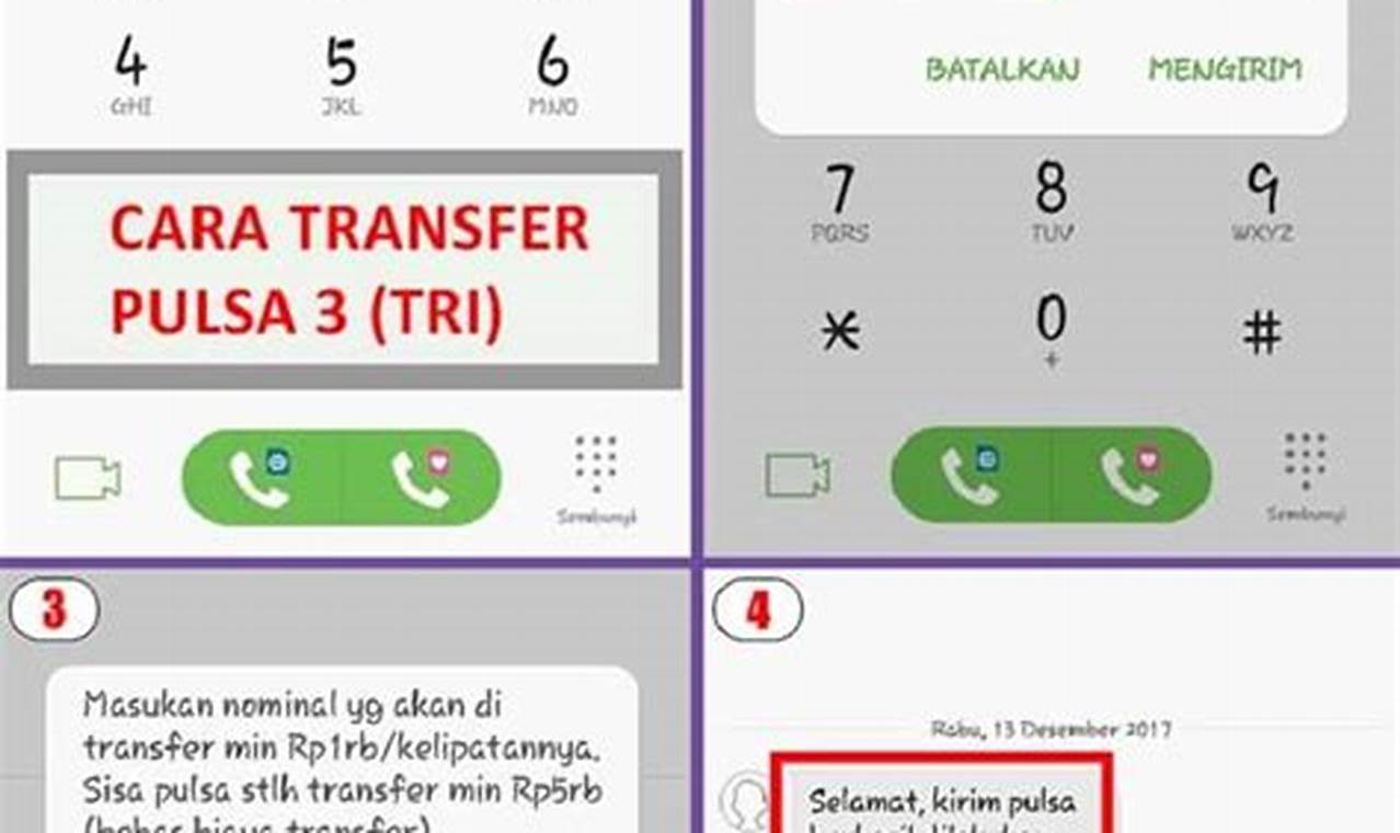 Cara Transfer Pulsa Indosat ke Tri: Panduan Lengkap & Praktis