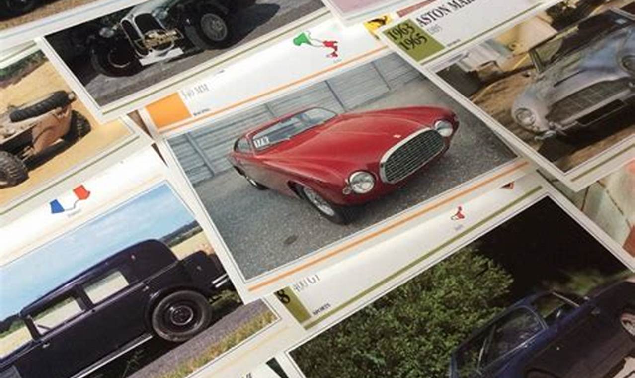 Unveiling the World of Cars Cards Collectibles: A Treasure Trove for Enthusiasts