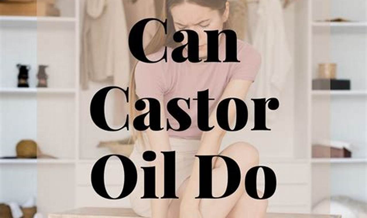 Castor Oil for Heel Pain: A Natural Remedy