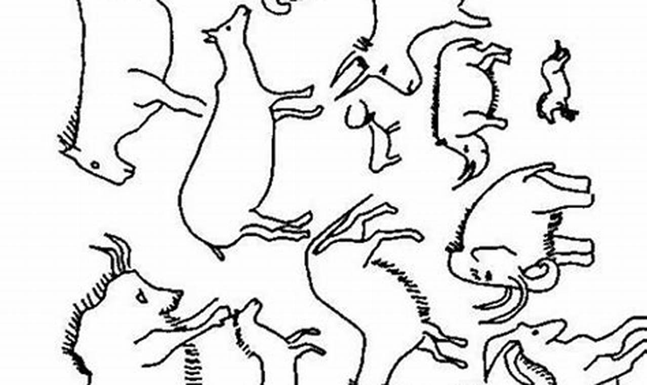 Cave Painting Coloring Pages: Creative & Educational Adventures