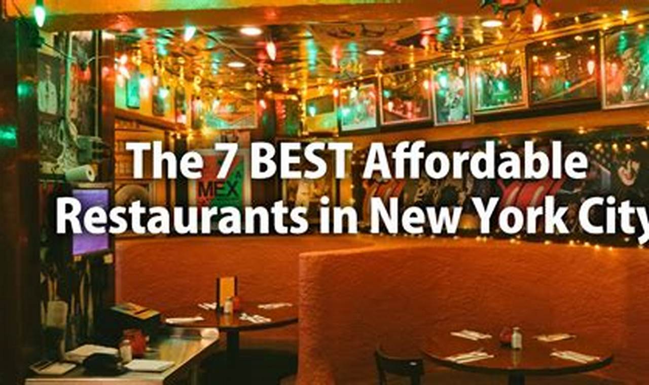 21 Cheap Lunch Places in NYC That Won't Break the Bank