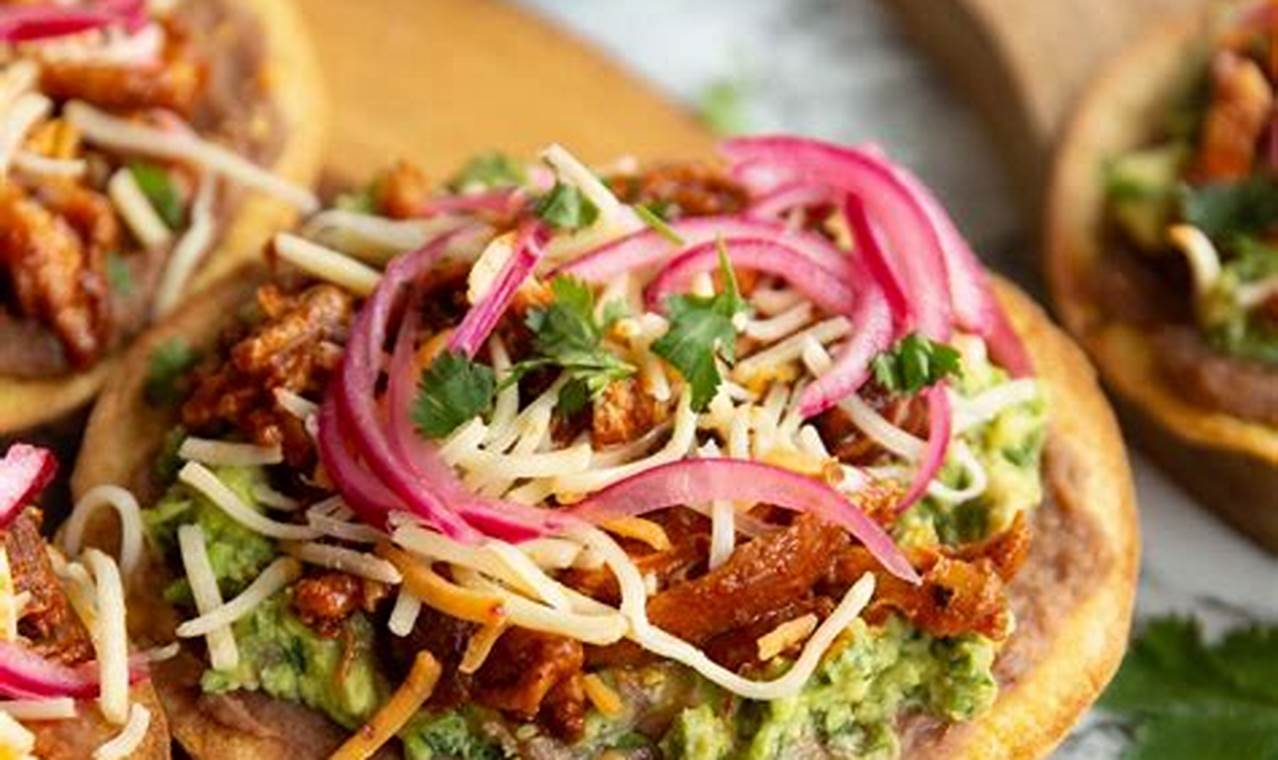 Chicken Tostada Recipe: A Culinary Fiesta of Flavors and Textures