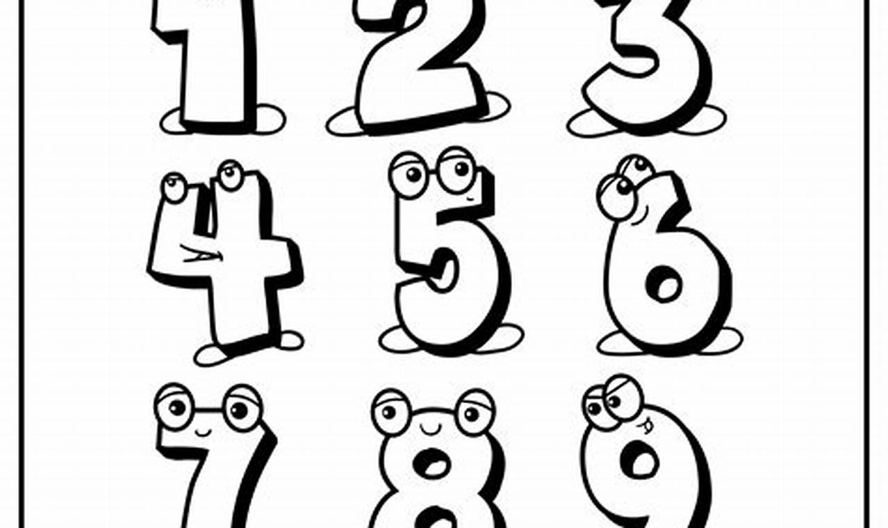 Unlock Creativity and Learning: Coloring Pages for Kids with Numbers