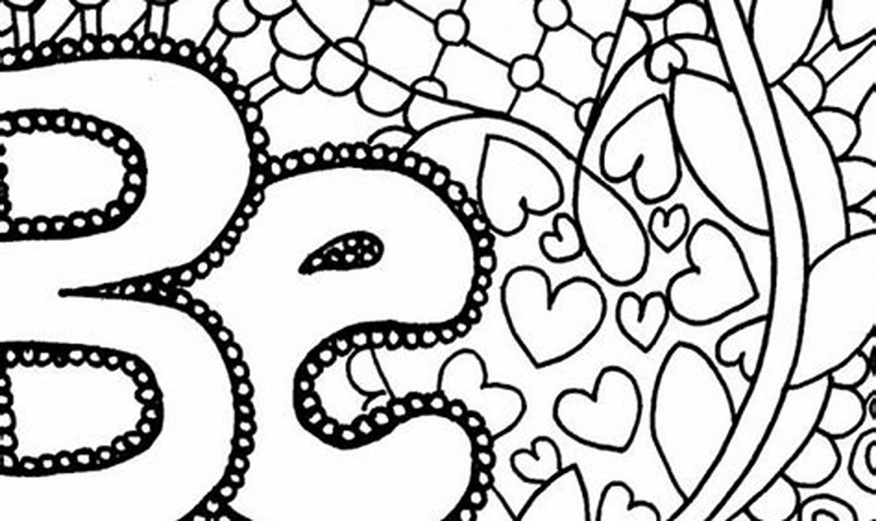 How to Unlock Creativity: Free Printable Coloring Pages for Teenage Girls