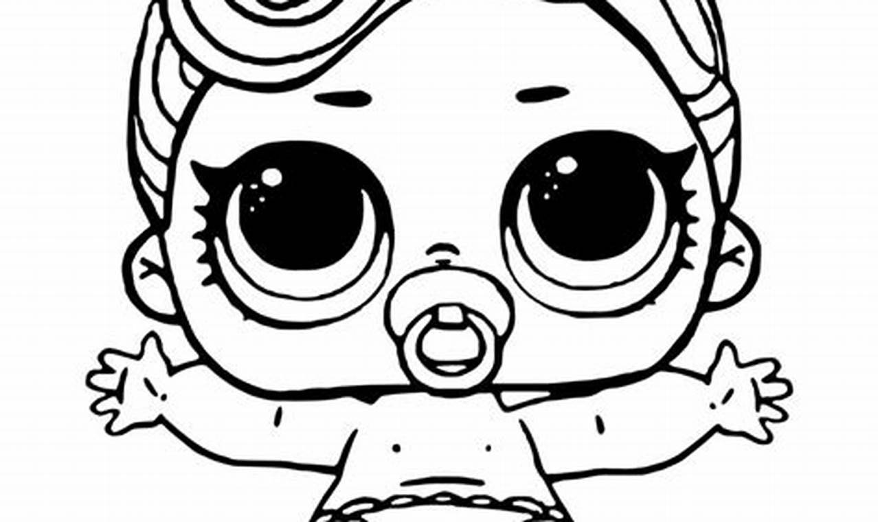 Coloring Pages Lol Baby: Unlocking Creativity and Imagination