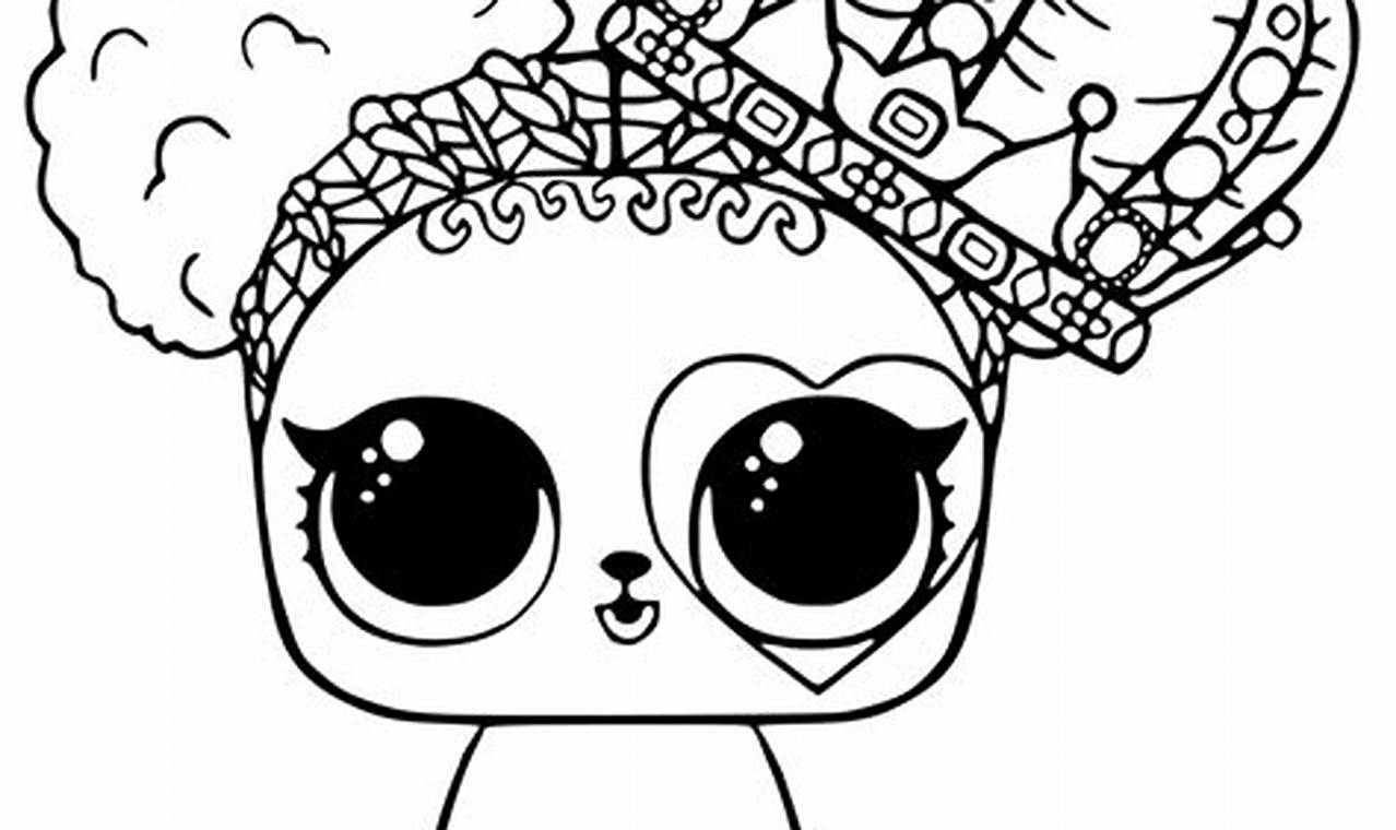 How to Unlock the Magical World of LOL Dolls Pets Coloring Pages