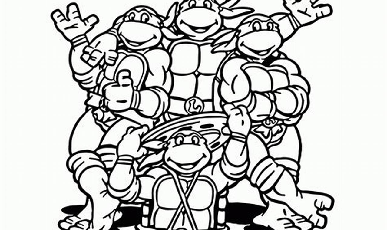 Coloring Pages Tmnt