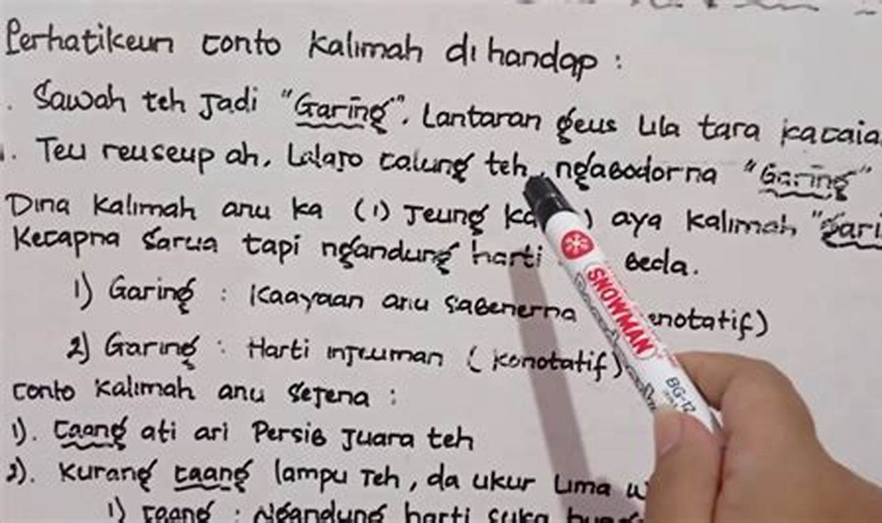 Referensi Contoh Kalimat Konotatif: Panduan Lengkap dan Mudah Dipahami