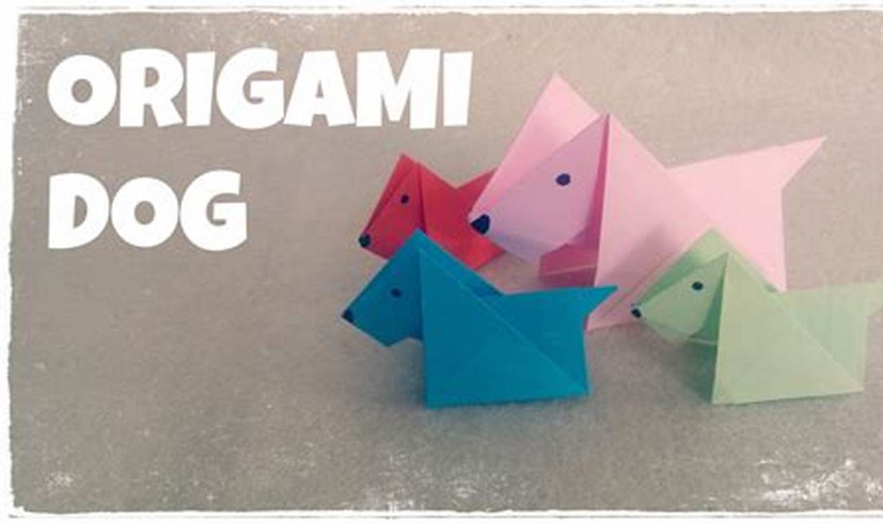 craft tv origami dog