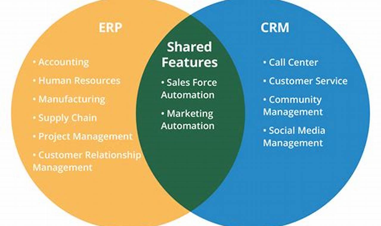 CRM ERP Software: A Comprehensive Solution for Streamlining Business Operations