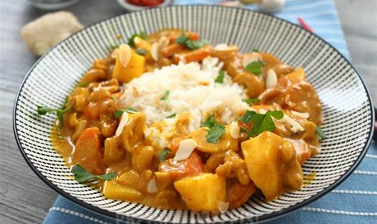 Curry wegetariańskie z mango: Smakowita uczta dla wegetarian