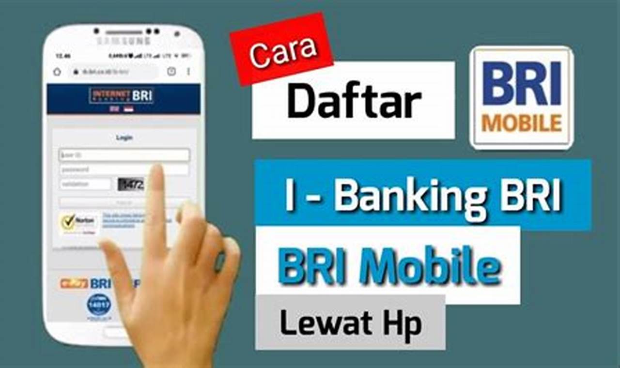 daftar bri mobile banking