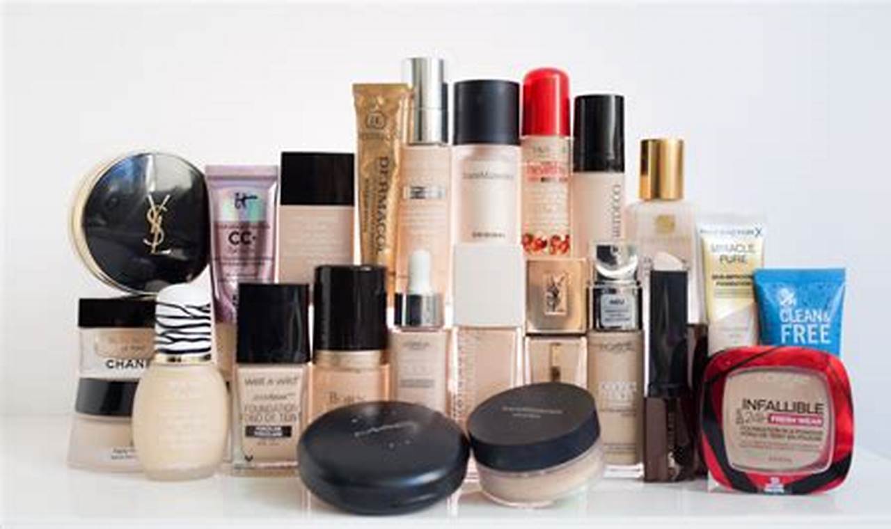 daftar kosmetik foundation test