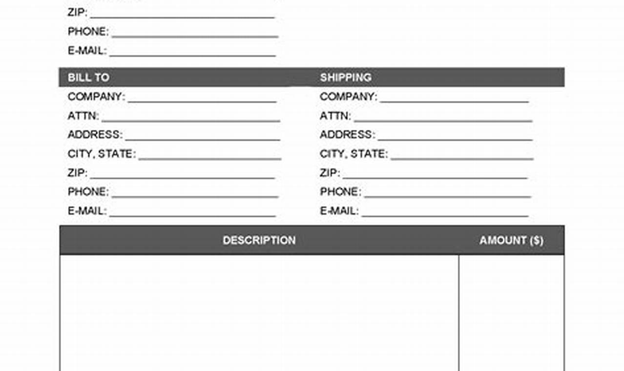 Deposit Invoice Template Online: A Comprehensive Guide for Businesses