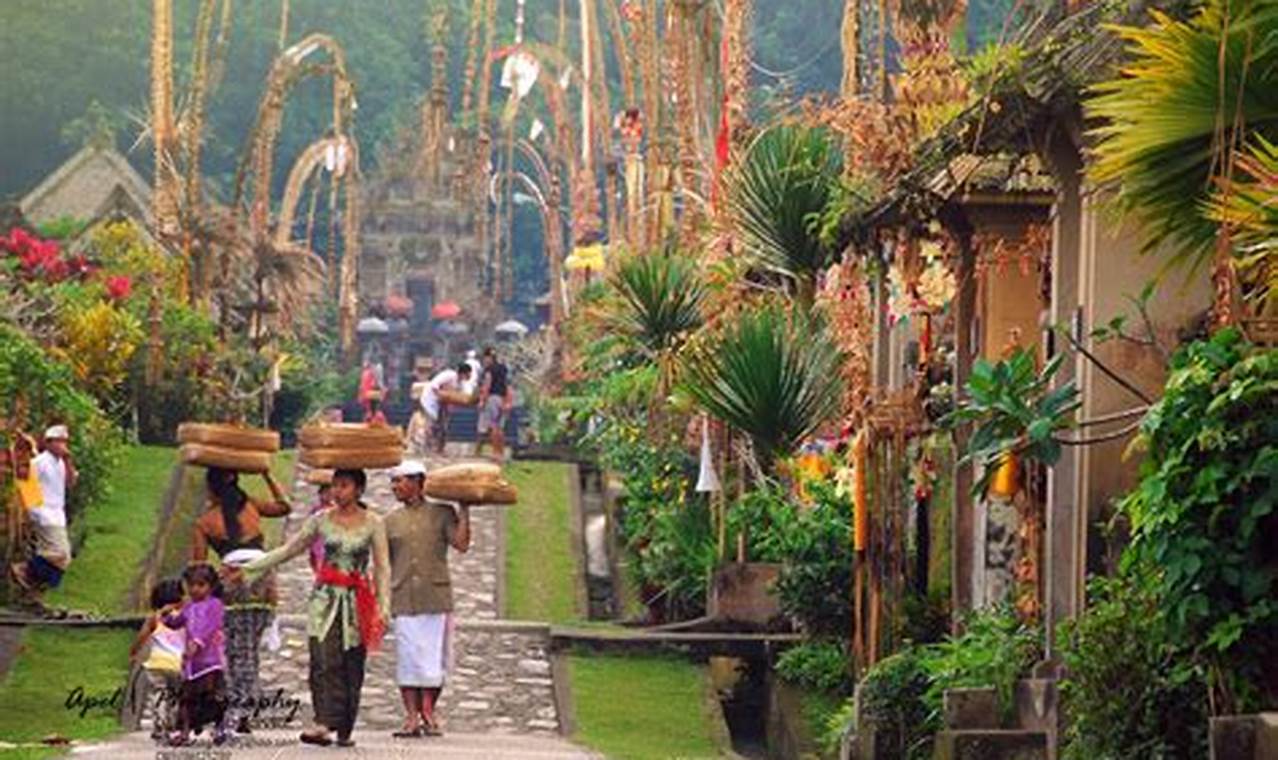 Referensi Desa Adat Penglipuran Bali: Pesona Budaya dan Kearifan Lokal