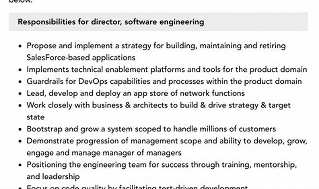 Mastering Director of Software Engineering Jobs: A Guide to Success
