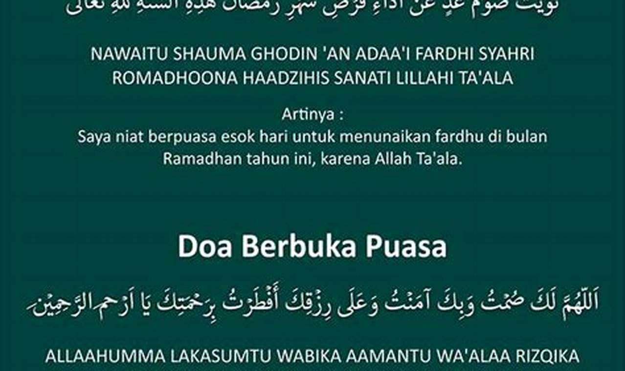 Rahasia Dahsyat Buka Puasa Ganti Ramadhan, Terungkap!