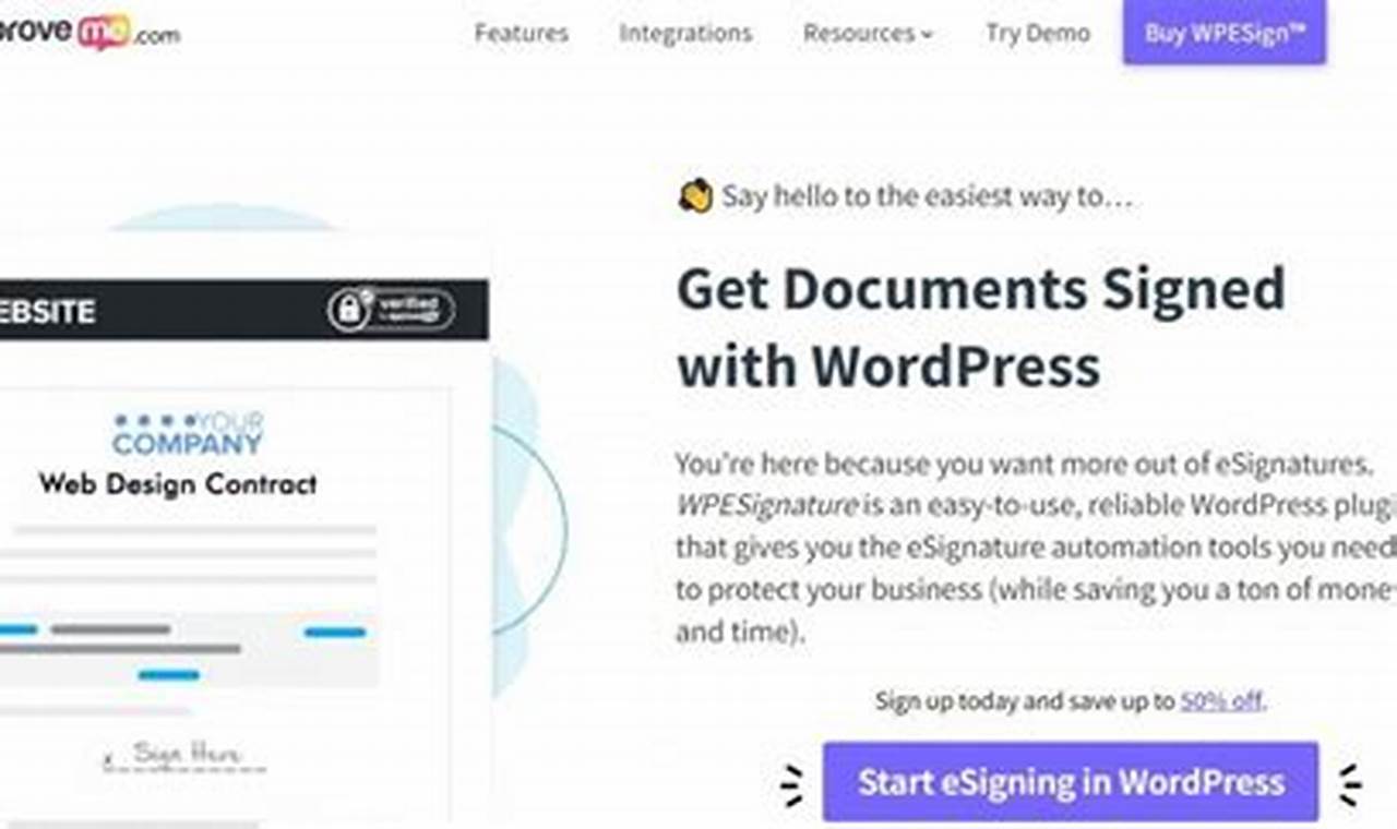 DocuSign and WordPress: A Powerful Integration for Streamlining Your Document Workflow