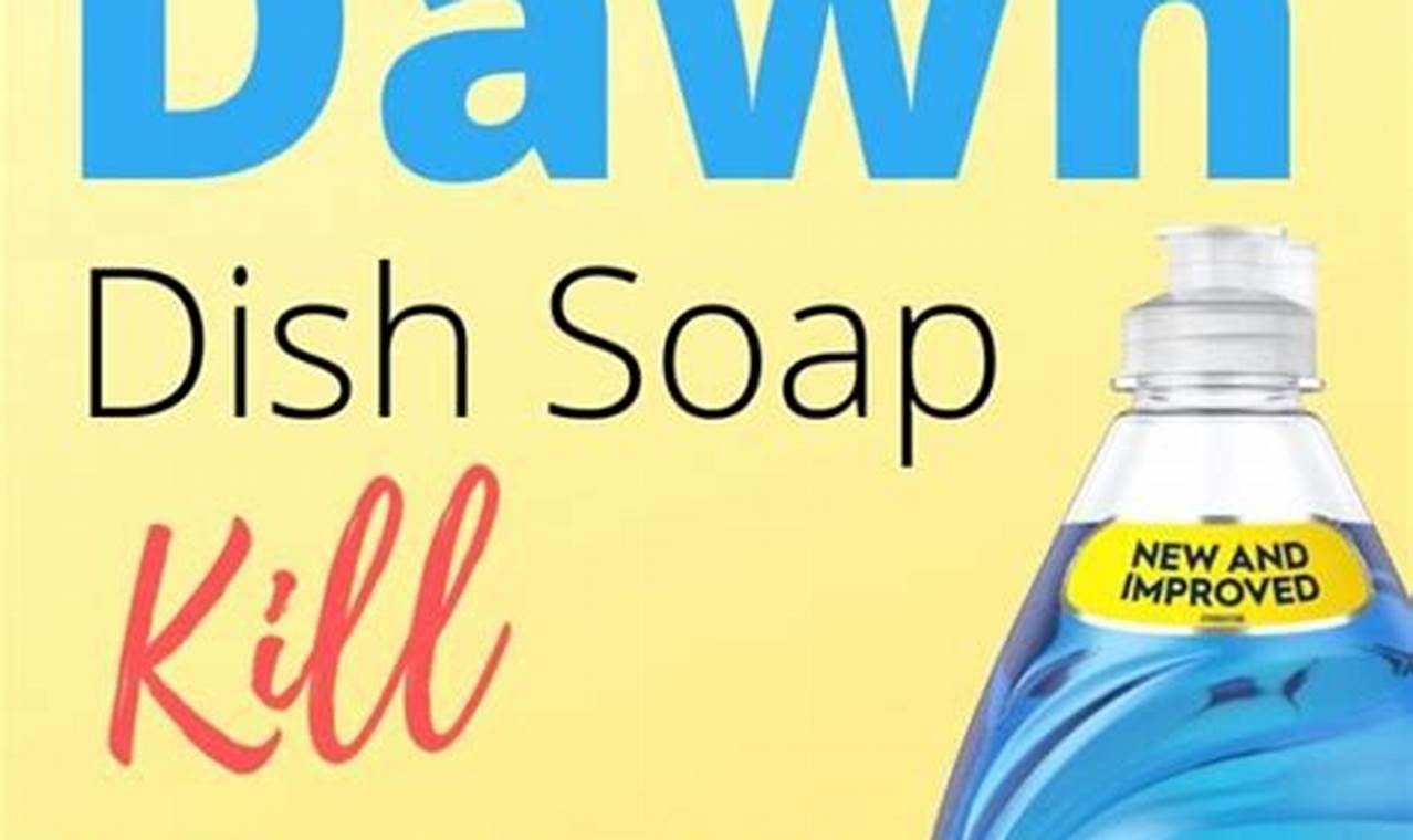Tips: Using Dawn Dish Soap to Kill Lice - A Parent's Guide