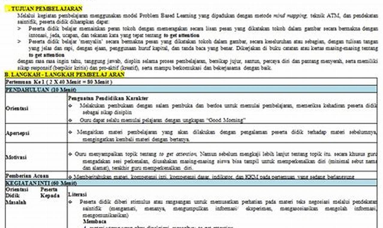 Download RPP Merdeka Belajar Pendidikan Agama Islam (PAI) SD