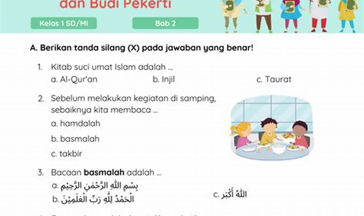 Download Soal Sumatif Agama Islam SMP