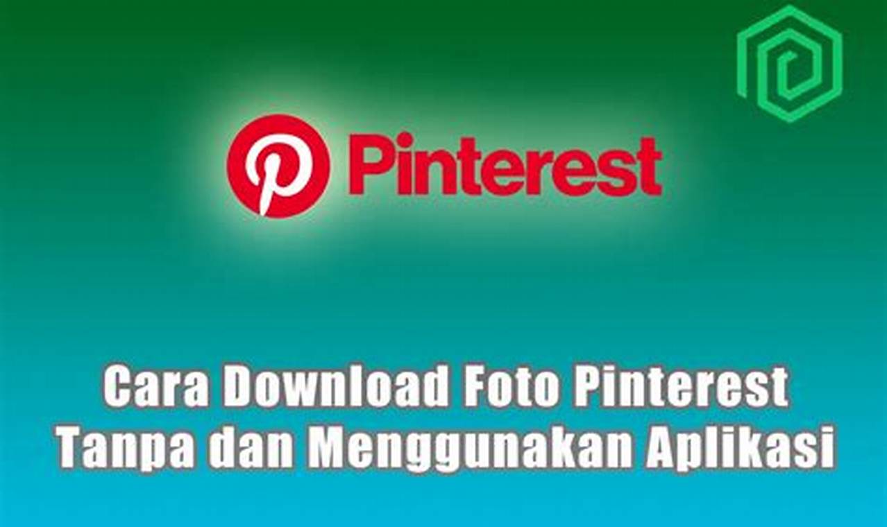 download video pinterest tanpa aplikasi