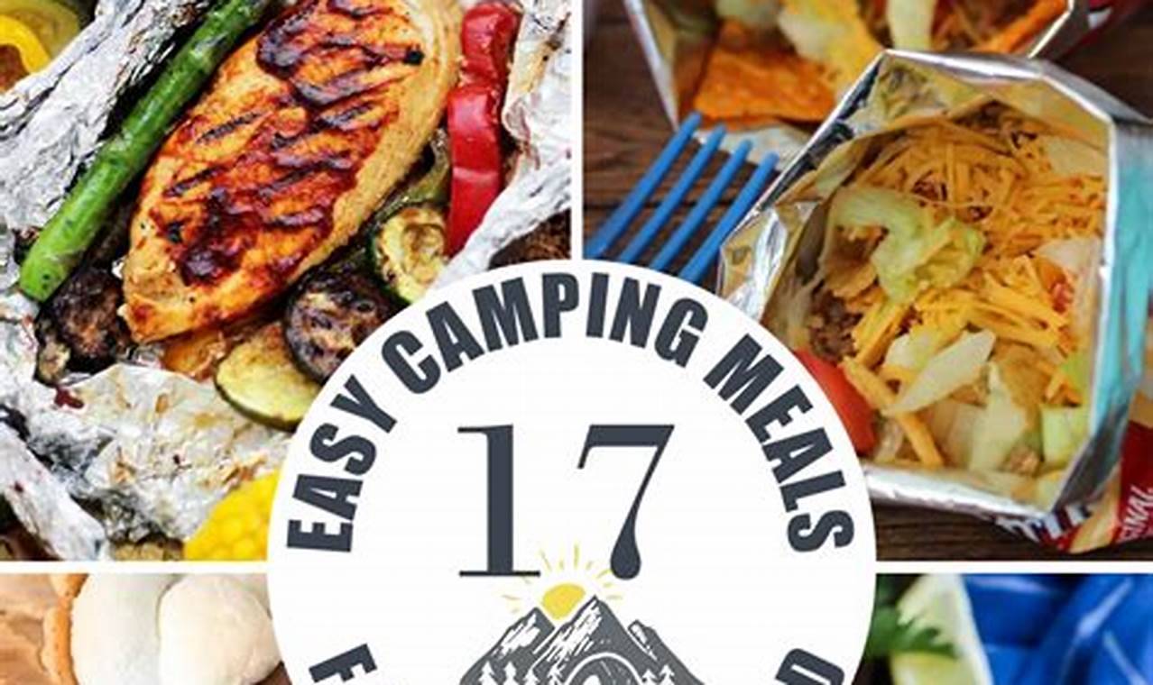 Easy Camping Meals for Large Groups: A Guide to No-Fuss Feasting