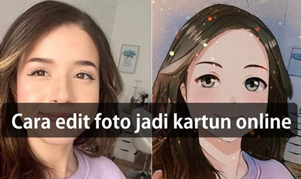 edit foto online jadi kartun