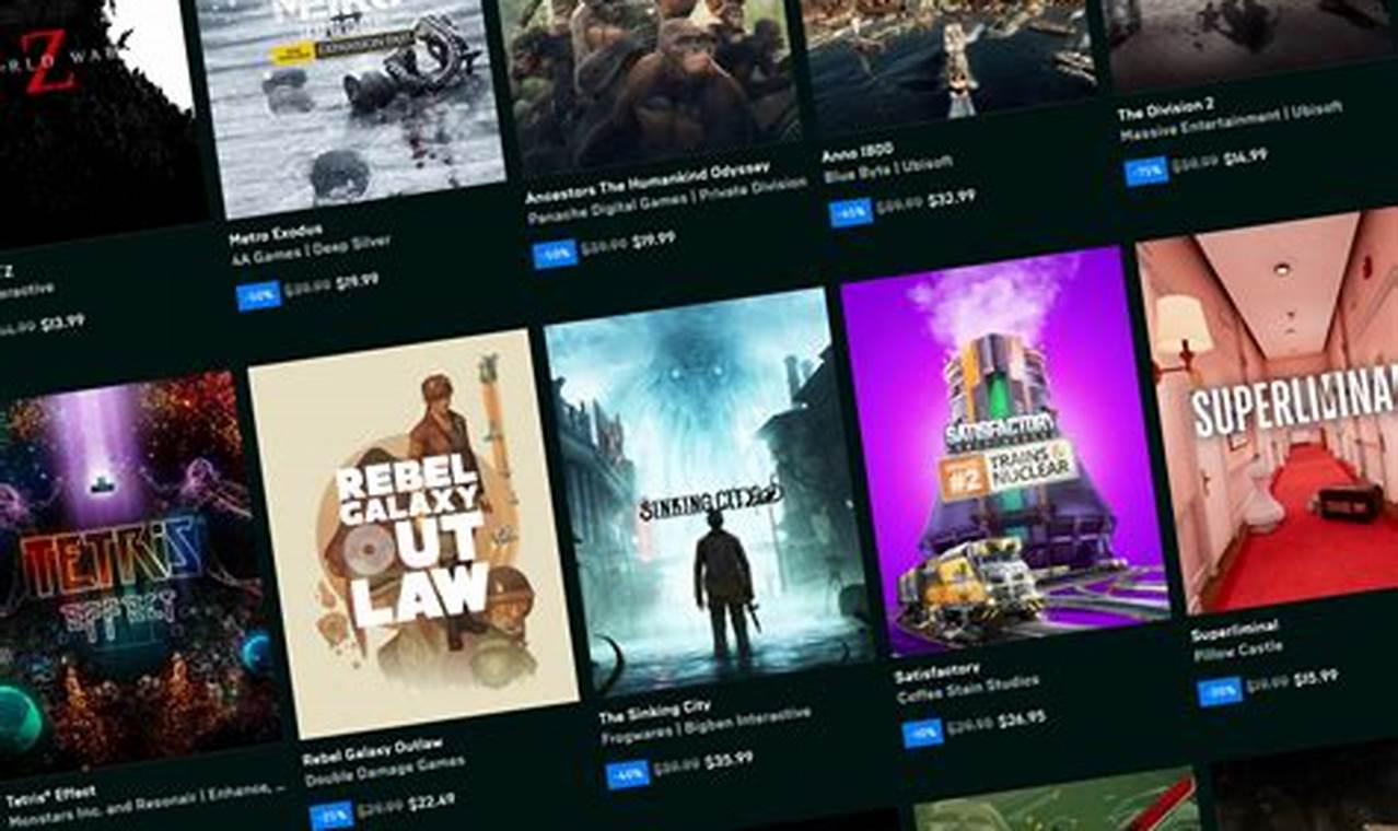 Discover and Enjoy Free Games on the Epic Games Store