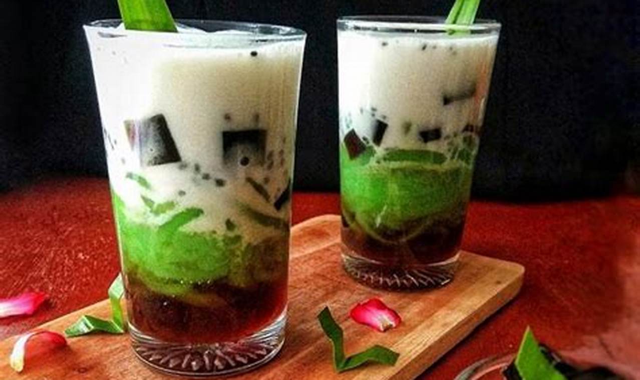 Temukan Rahasia Menyegarkan Es Cincau Dawet, Minuman Tradisional Indonesia