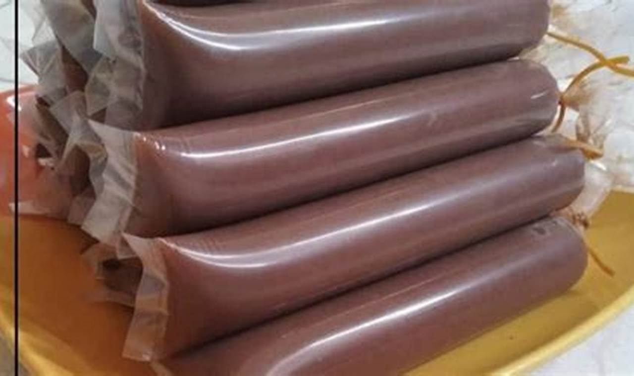 Rahasia Manis Es Lilin Nutrijel Coklat yang Tak Terungkap