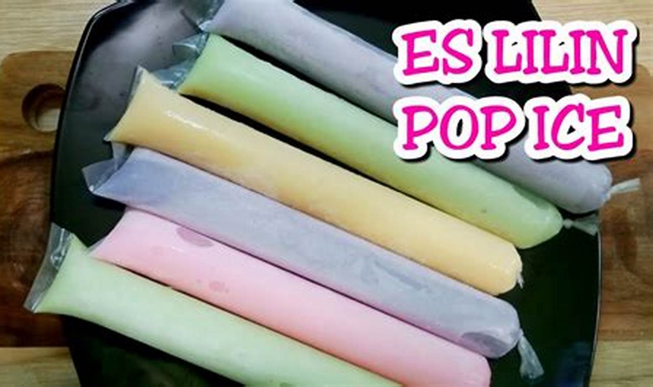 Resep Es Lilin Pop Ice Tanpa Maizena: Temukan Rahasia Kesegaran Tiada Tara